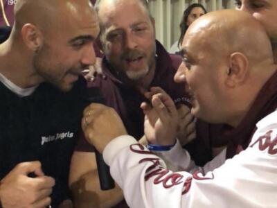 Zaza scatenato al Toro Club: canta l’inno e “chi non salta bianconero è”