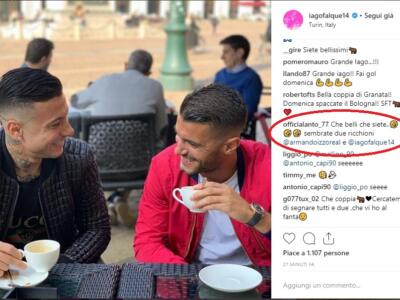 Antonini, commento omofobo dell’ex Milan a Falque e Izzo