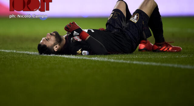 Infortunio Sirigu: trauma contusivo lombo-sacrale, da valutare nei prossimi giorni