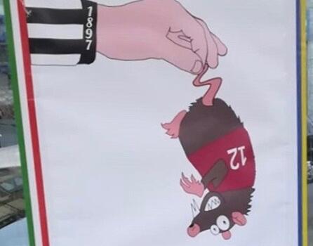 Striscioni offensivi contro il Toro: 7 Daspo a tifosi della Juventus