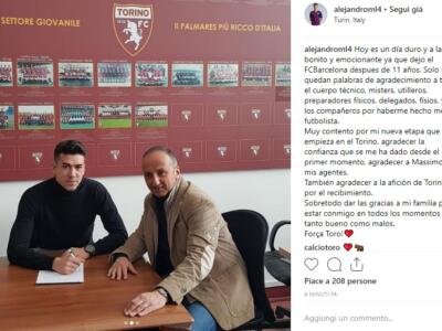 Alejandro Marcos ha firmato: UFFICIALE il suo arrivo al Torino