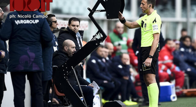 Torino-Fiorentina, il punto sull’arbitro: Abisso scrupoloso