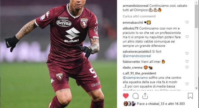 Toro, entusiasmo sui social e Izzo pensa già all’Atalanta: “Sabato tutti all’Olimpico”