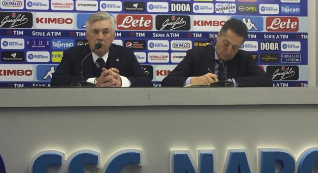 Ancelotti: “Dovevamo vincere, possiamo prendercela solo con noi stessi”