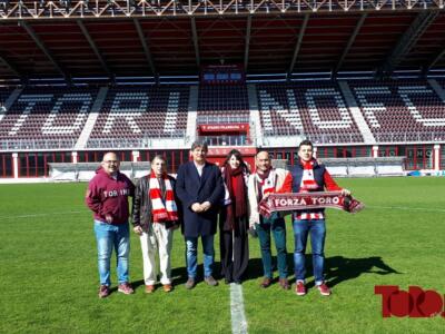 “Los 50”: la delegazione dell’Atletico Madrid al Filadelfia