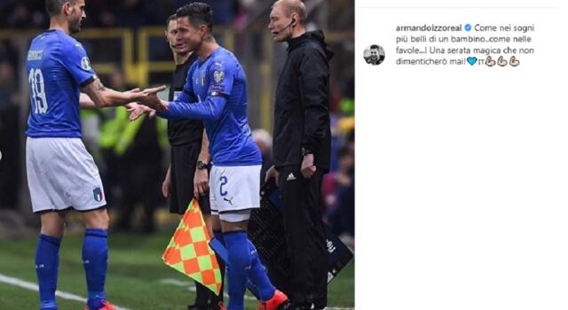 Izzo esordio in Nazionale: “Il momento che aspettavo”. Sirigu capitano dell’Italia