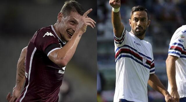 Belotti-Quagliarella, duello tra generazioni. E Mazzarri: “Scelgo il futuro di Andrea”
