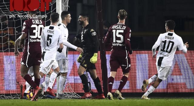 Juventus-Torino, i rigori sorridono ai bianconeri: quasi il doppio dei granata