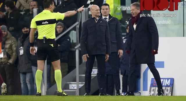 Torino, riecco Doveri: l’arbitro del doppio errore in due derby