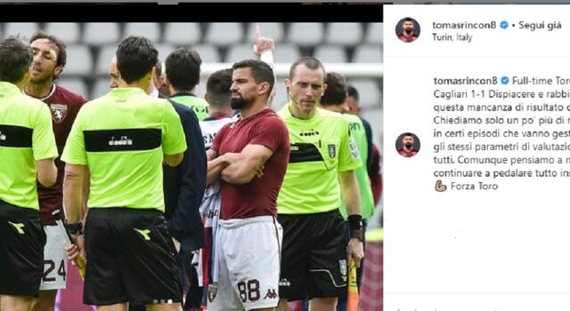 Rincon: “Chiediamo rispetto”