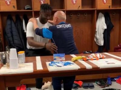 Tony Vigato e Meité improvvisano un balletto al Filadelfia – VIDEO