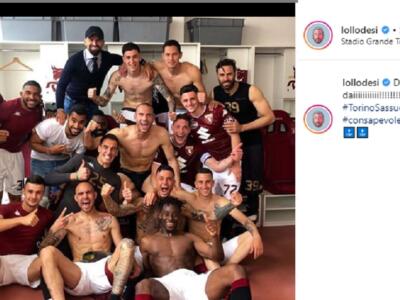 La festa sui social, Zaza: “Il sogno continua”. Izzo: “Fino all’ultima goccia di sudore”