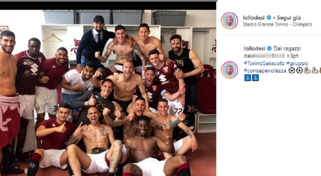 La festa sui social, Zaza: “Il sogno continua”. Izzo: “Fino all’ultima goccia di sudore”