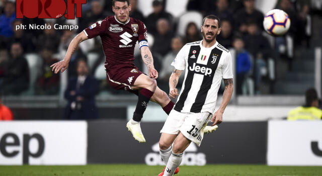 Senza Belotti il figlio di Bonucci non è più del Toro: “Al derby tifiamo tutti un’unica bandiera”