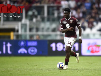 Ola Aina è tornato: primo allenamento al Filadelfia