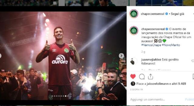 Chapecoense, terza maglia granata: un omaggio al Toro?