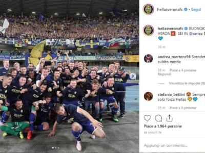 Verona, l’Hellas supera il Cittadella e torna in Serie A