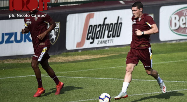 Torino, l’allenamento al Filadelfia: Belotti e compagni lavorano sulla parte atletica