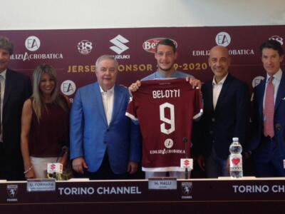 Torino, presentati i nuovi sponsor: la novità sulla maglia è EdiliziAcrobatica