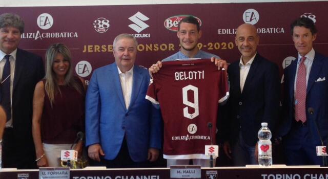 Torino, presentati i nuovi sponsor: la novità sulla maglia è EdiliziAcrobatica