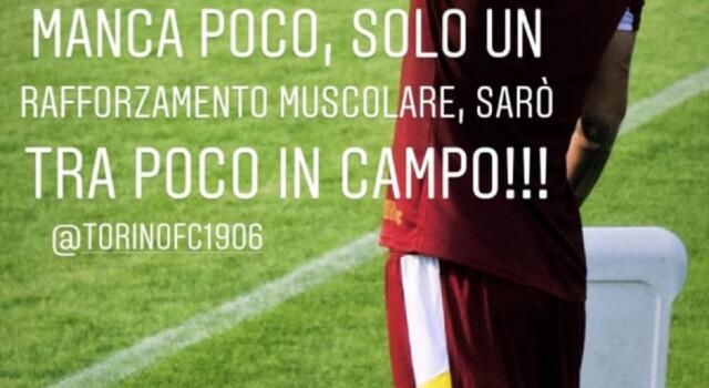 Lyanco vicino al rientro: “Tra poco in campo!!!”