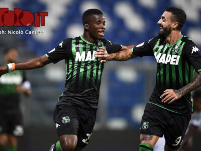 La probabile formazione del Sassuolo: Caputo, Traoré e Berardi per scacciare la crisi