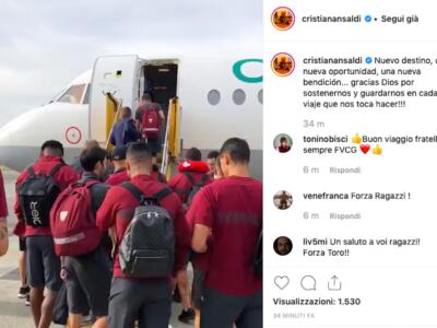 Il Torino è arrivato a Minsk