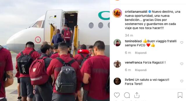 Il Torino è arrivato a Minsk