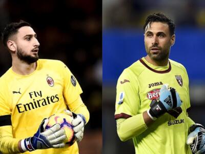 Sirigu, contro Donnarumma per convincere Mancini: Toro-Milan è sfida per la Nazionale