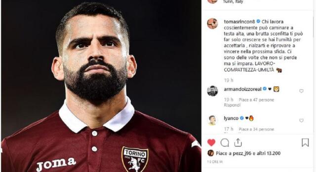 Rincon sul ko con il Lecce: “A volte non si perde ma si impara”