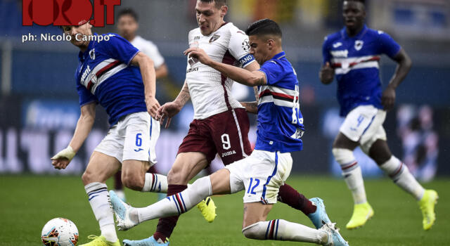 Torino-Sampdoria, i precedenti sorridono ai granata