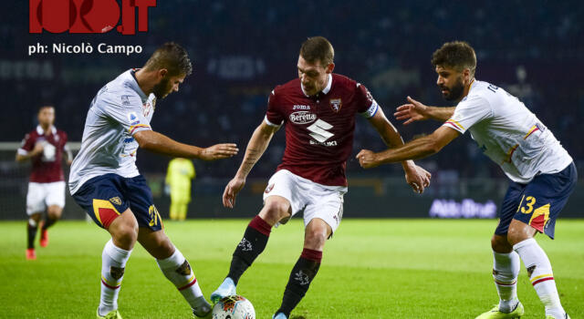 Blackout Toro, fa festa il Lecce: granata irriconoscibili