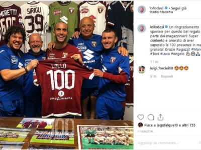 De Silvestri, la sorpresa dei magazzinieri: un regalo per le 100 presenze