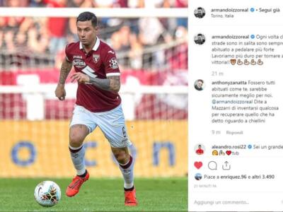 Izzo sui social: “Lavoriamo più duro per tornare alla vittoria”