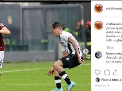 Ansaldi: “Difficile trovare le parole. Dobbiamo alzare la testa”