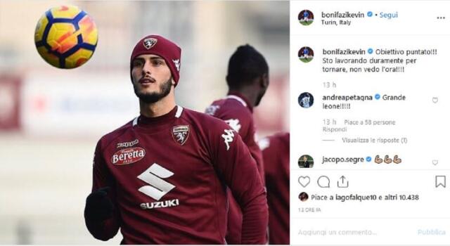 Bonifazi ha puntato l’obiettivo: “Sto lavorando per tornare, non vedo l’ora!”