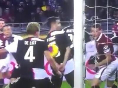 Torino-Juventus, la moviola: ai granata manca un rigore