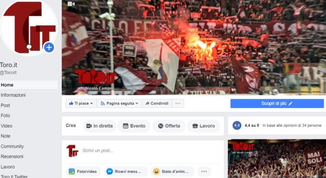 Segnalata la nostra pagina Facebook
