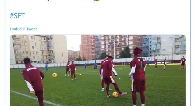 Izzo, che mira! Pallonata a Berenguer. E il Toro scherza: “Abbiamo visto tutto”