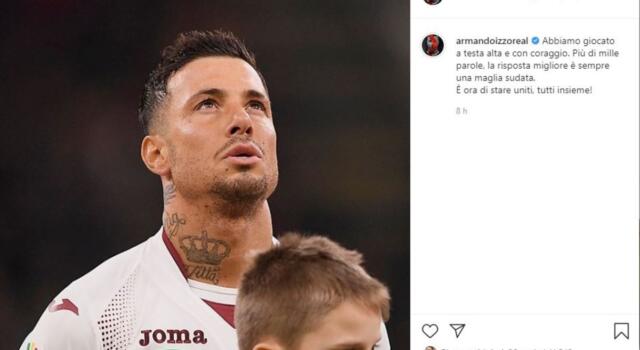 Izzo: “La risposta migliore è la maglia sudata. Ora uniti”