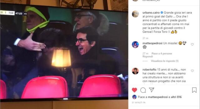 Cairo: “Anno partito col piede giusto. Col Genoa concentrati e affamati”