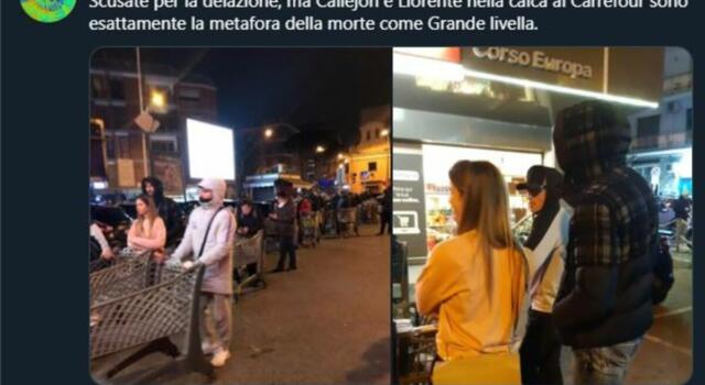 Coronavirus, assalto ai supermercati: sorpresi anche Llorente e Callejon