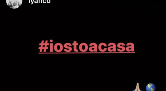 Coronavirus, da De Silvestri a Lyanco il messaggio è lo stesso: #iostoacasa