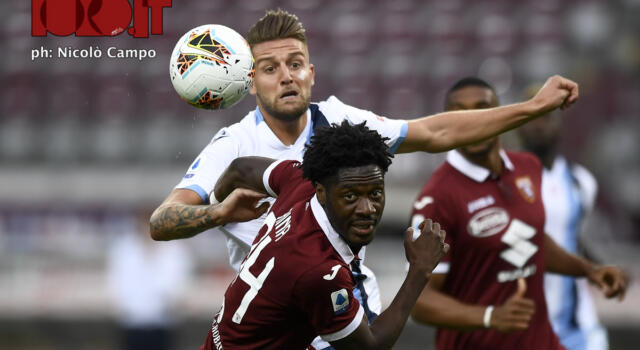 Torino-Lazio 1-2: i granata durano quattro minuti