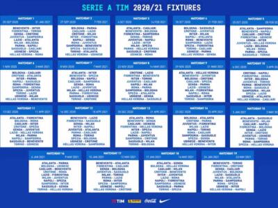 Serie A: si parte a Firenze, Juventus-Torino il 6 dicembre, ritorno il 3 aprile