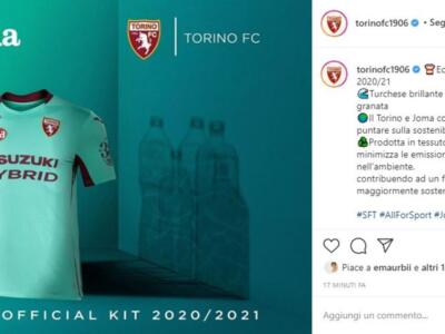 Toro, svelata la terza maglia per la stagione 2020/2021