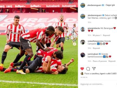 E intanto Berenguer lascia il segno alla prima da titolare al San Mames…