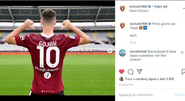 Primi passi granata: Gojak è arrivato a Torino