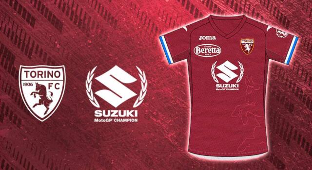 Toro, contro la Samp maglia speciale per festeggiare la vittoria in Moto Gp di Suzuki