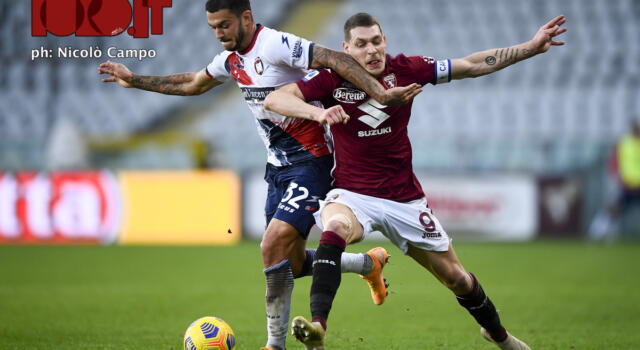 L’acqua alla gola si vede: bene la difesa, male l’attacco. I Top e Flop di Torino-Crotone